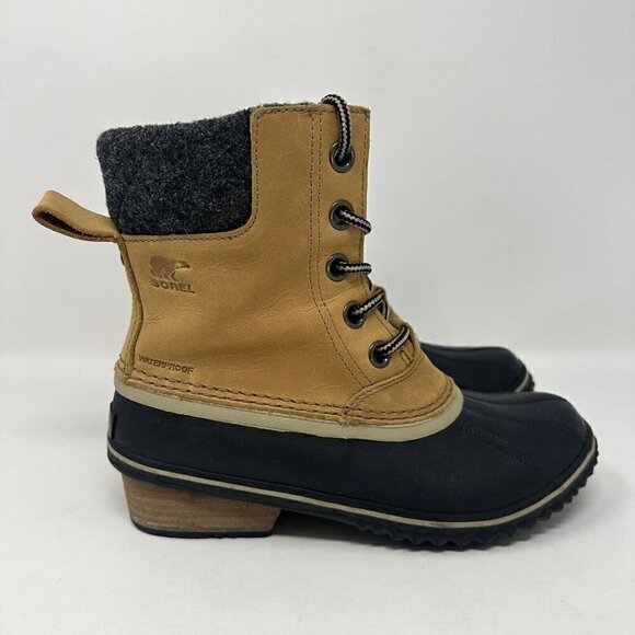 Sorel Slimpack II Boots Waterproof NL2348-286 Size 7 - Picture 1 of 14